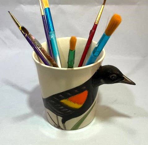 Mug - Red Winged Blackbird - Box Turtle