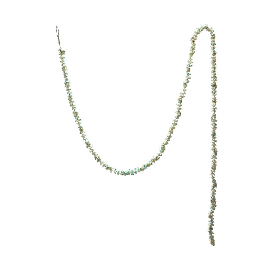 Multi Color Iridescent Glitter Foam Garland - Box Turtle