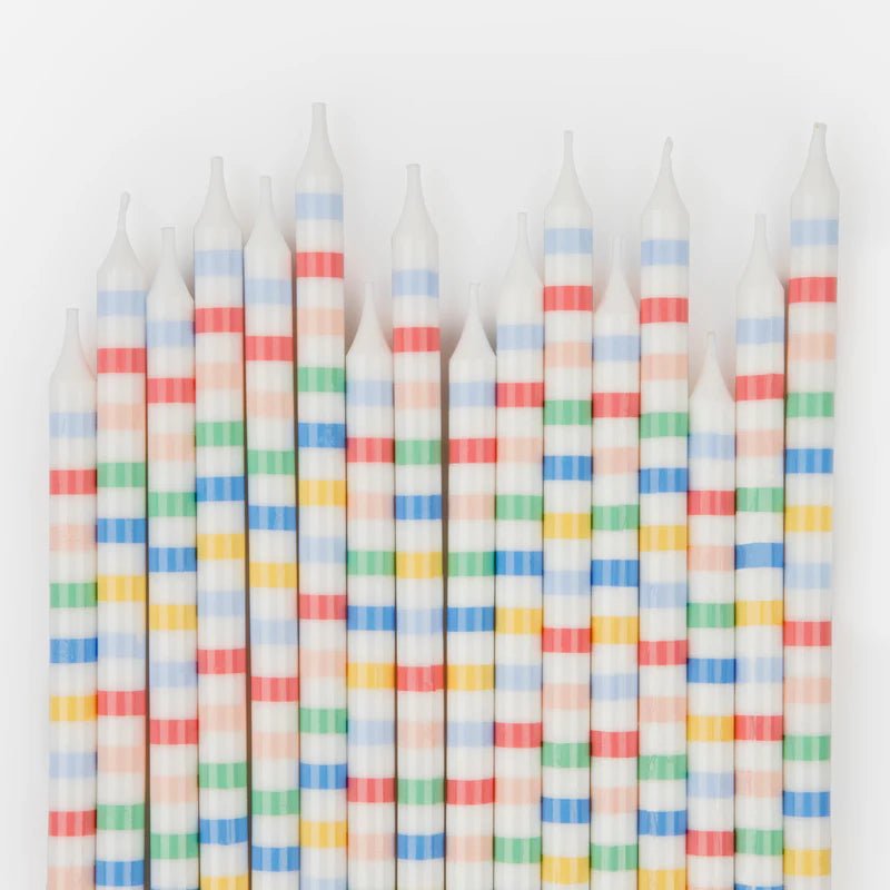 Multi Stripe Candles - Box Turtle