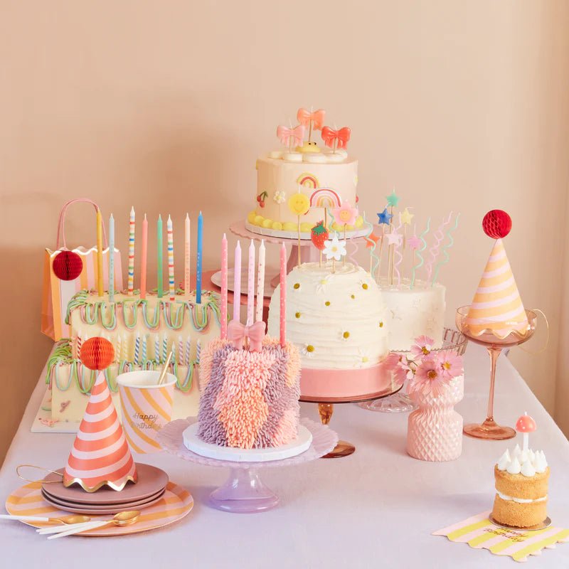 Multi Stripe Candles - Box Turtle
