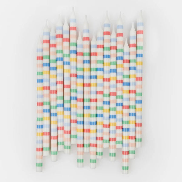 Multi Stripe Candles - Box Turtle