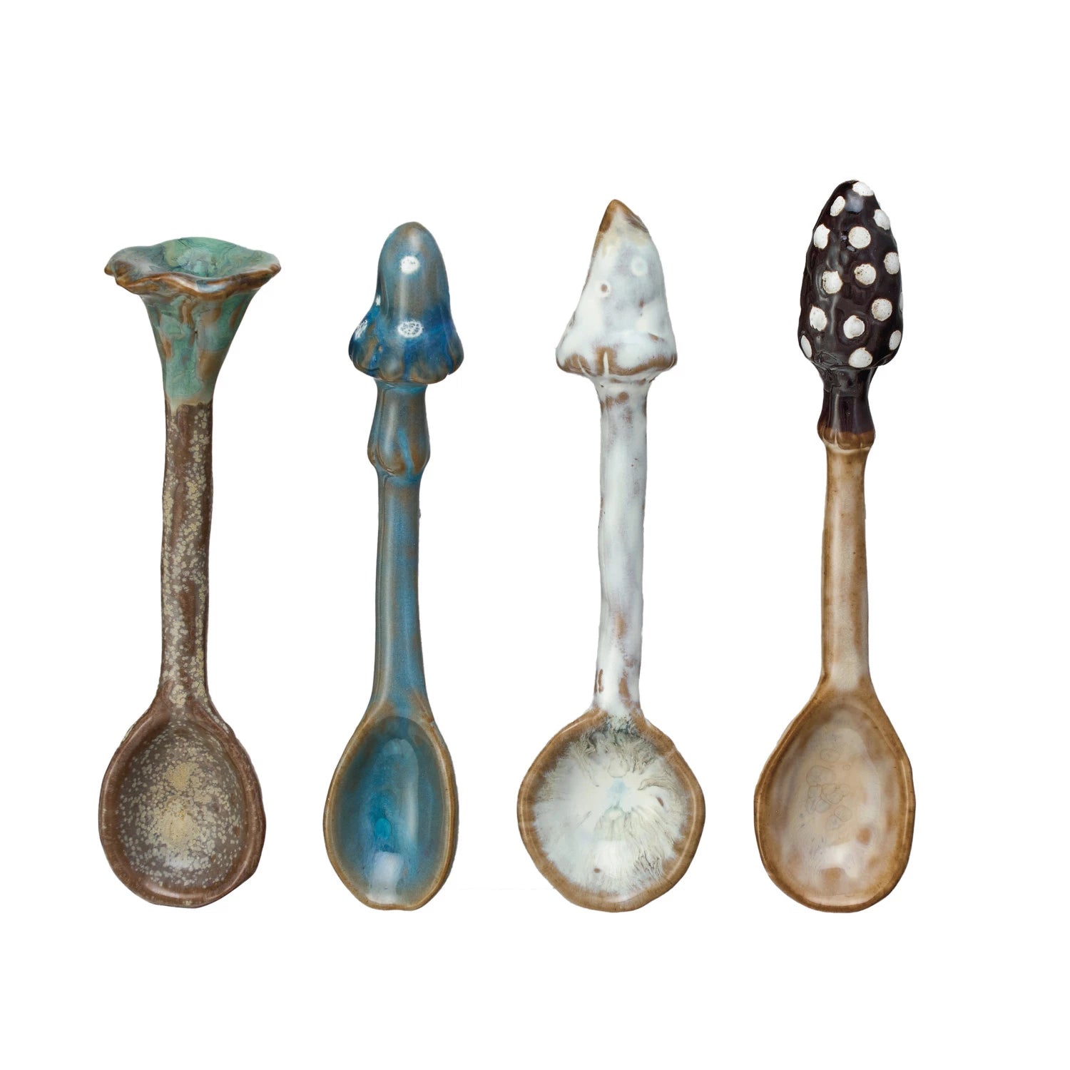 Mushroom Handle Spoon - Box Turtle