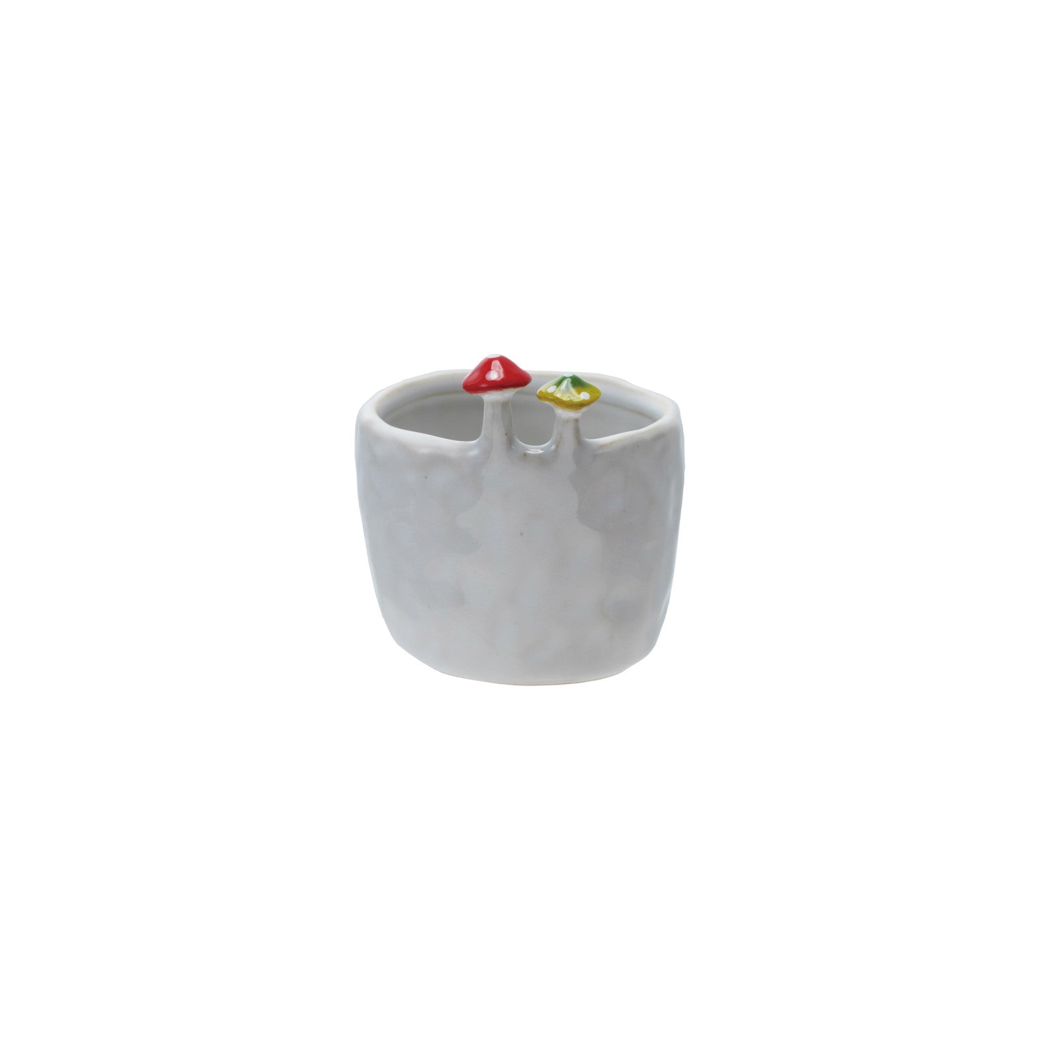 Mushroom Rim Cup/Planter - Box Turtle