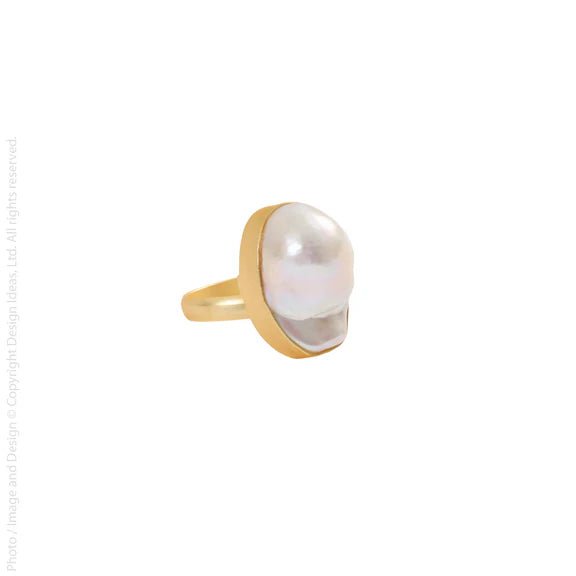 Mutiara Adjustable Ring - Box Turtle