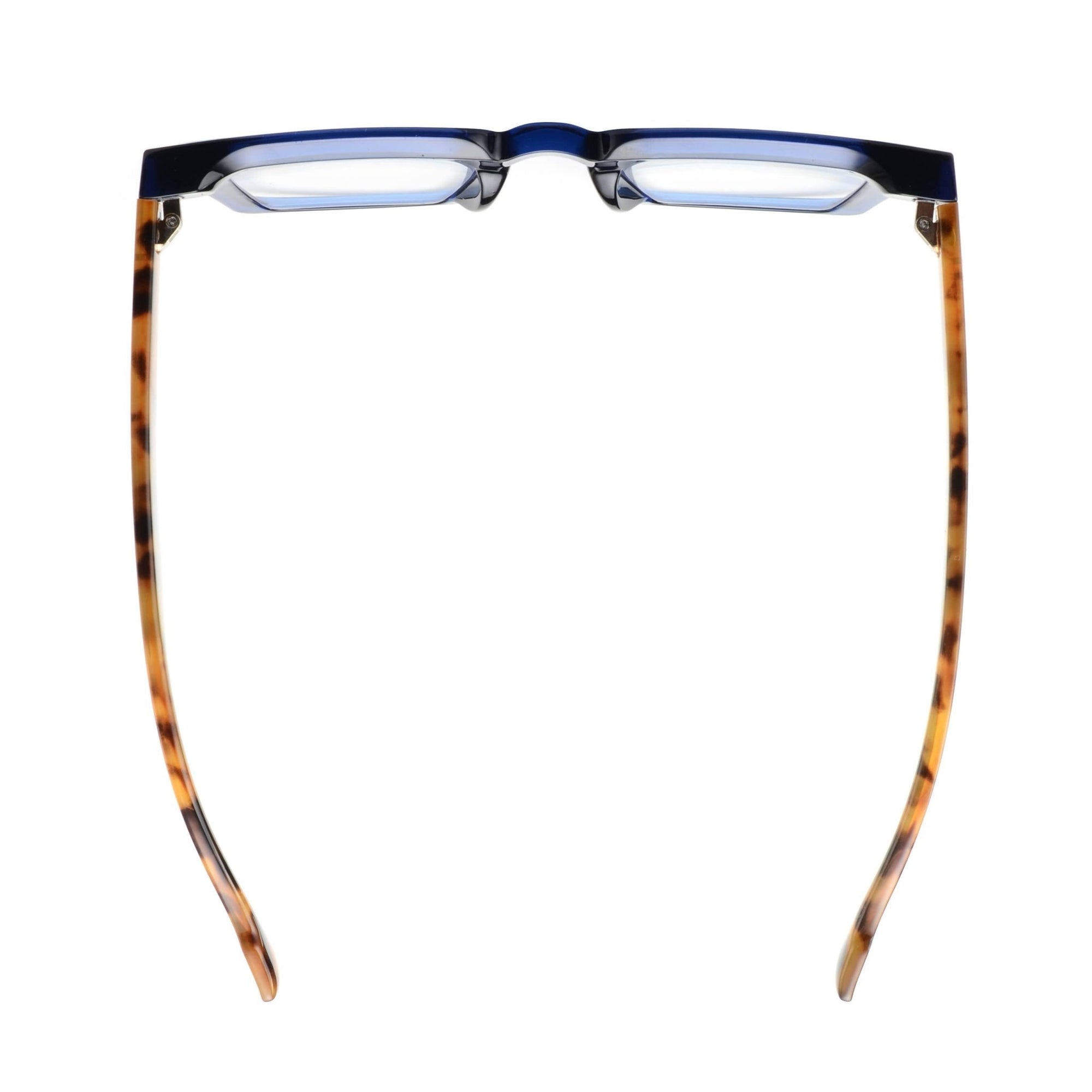 Navy & Tortoise Blake Blue Light Glasses - Box Turtle