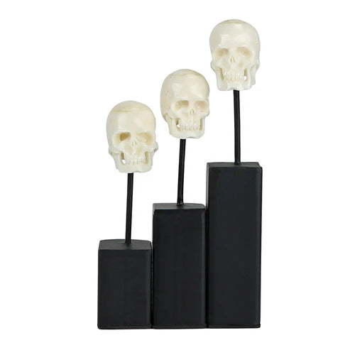 Carved Skull on Base