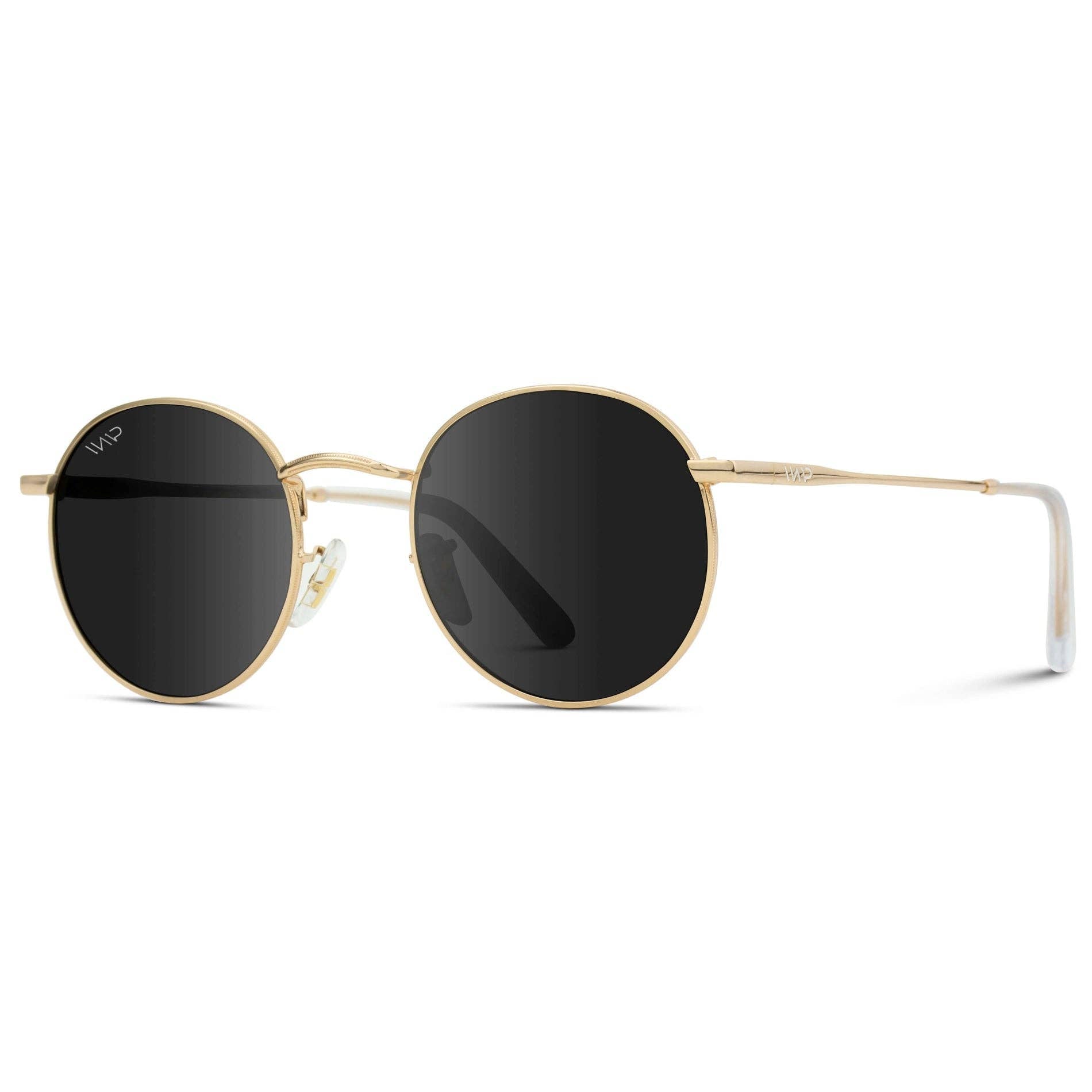 Nevada - Unisex Round Polarized Sunglasses - Box Turtle