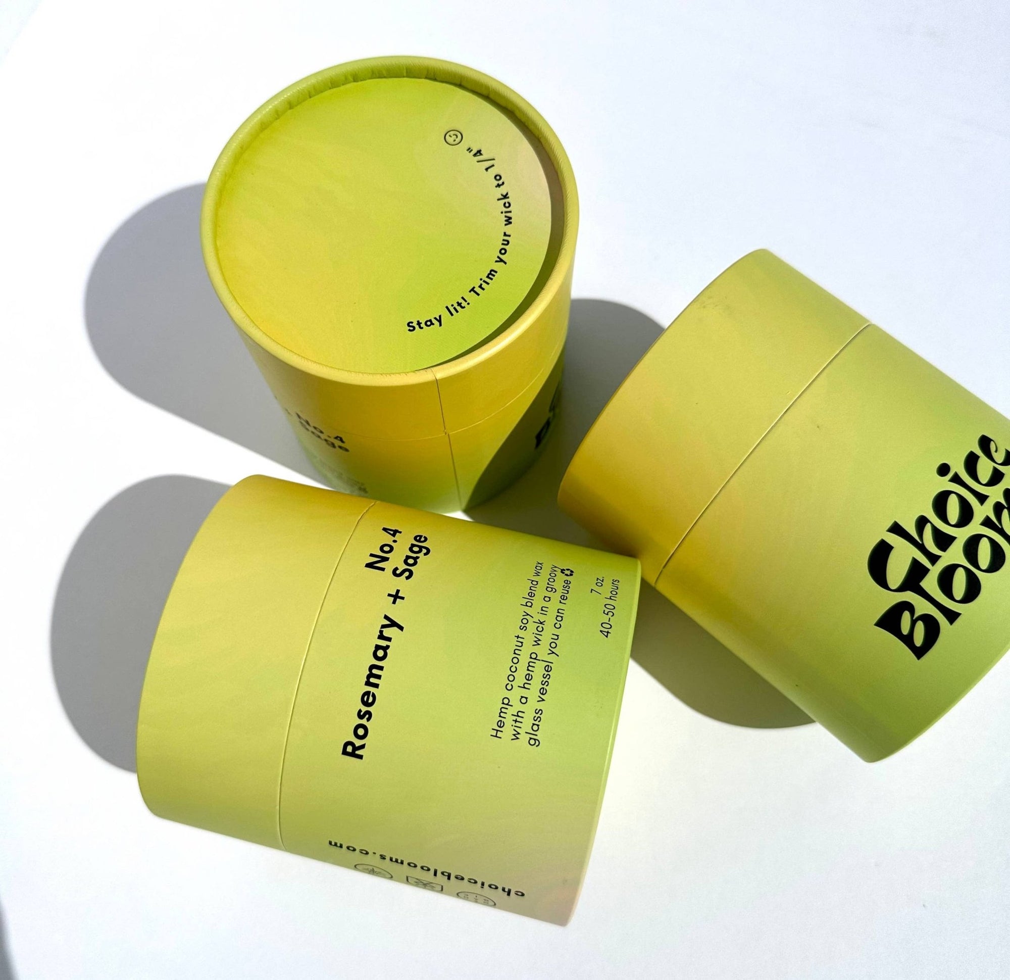 No. 4 Rosemary + Sage Candle - Box Turtle