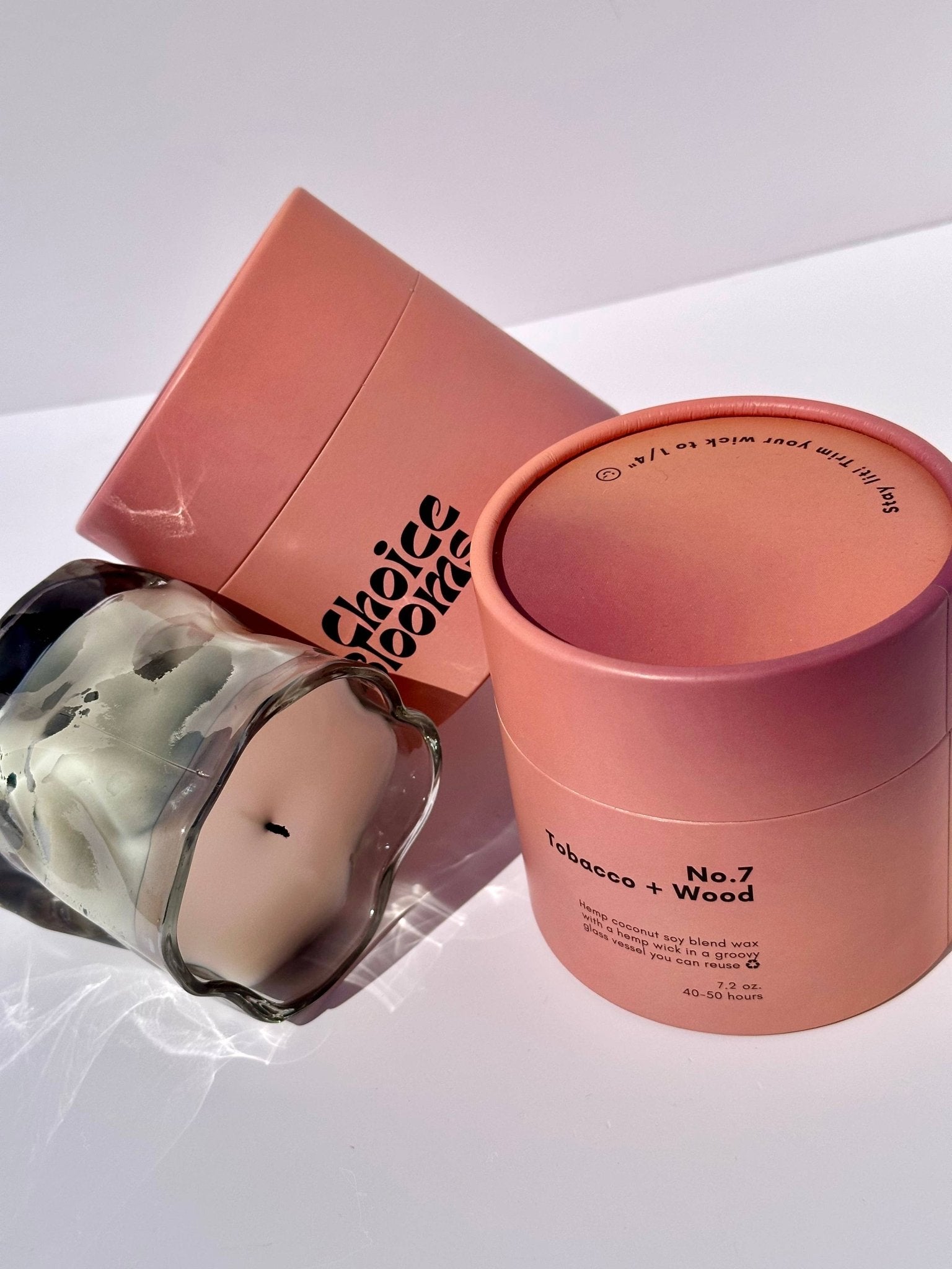 No. 7 Tobacco + Wood Candle - Box Turtle