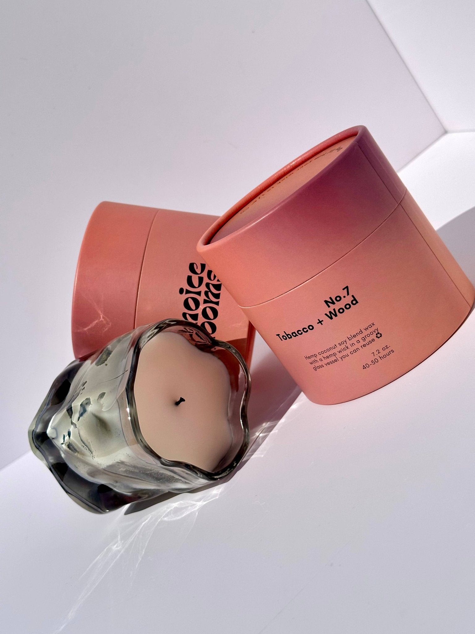 No. 7 Tobacco + Wood Candle - Box Turtle