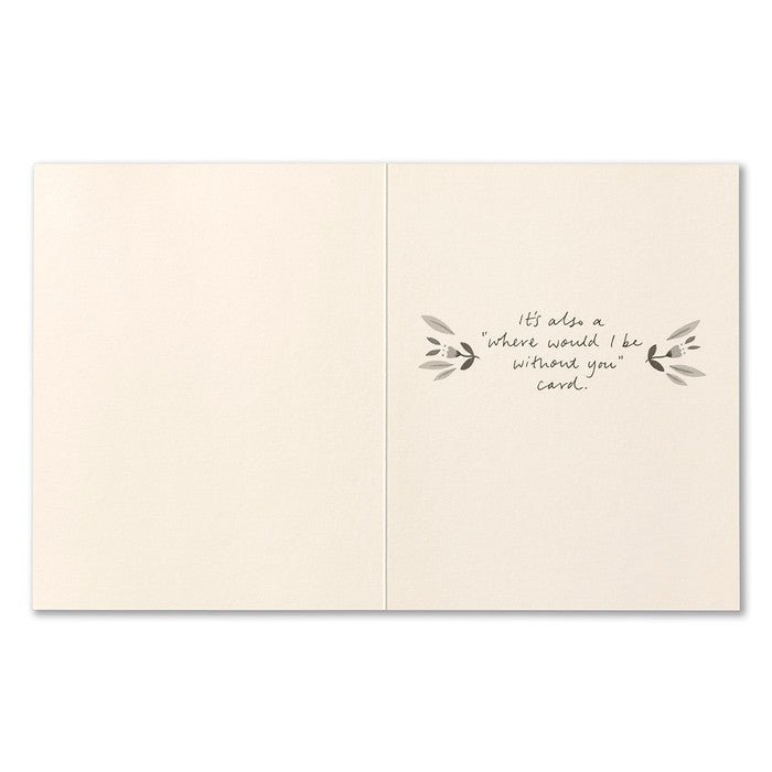 Not Just a Thank You Card - Box Turtle