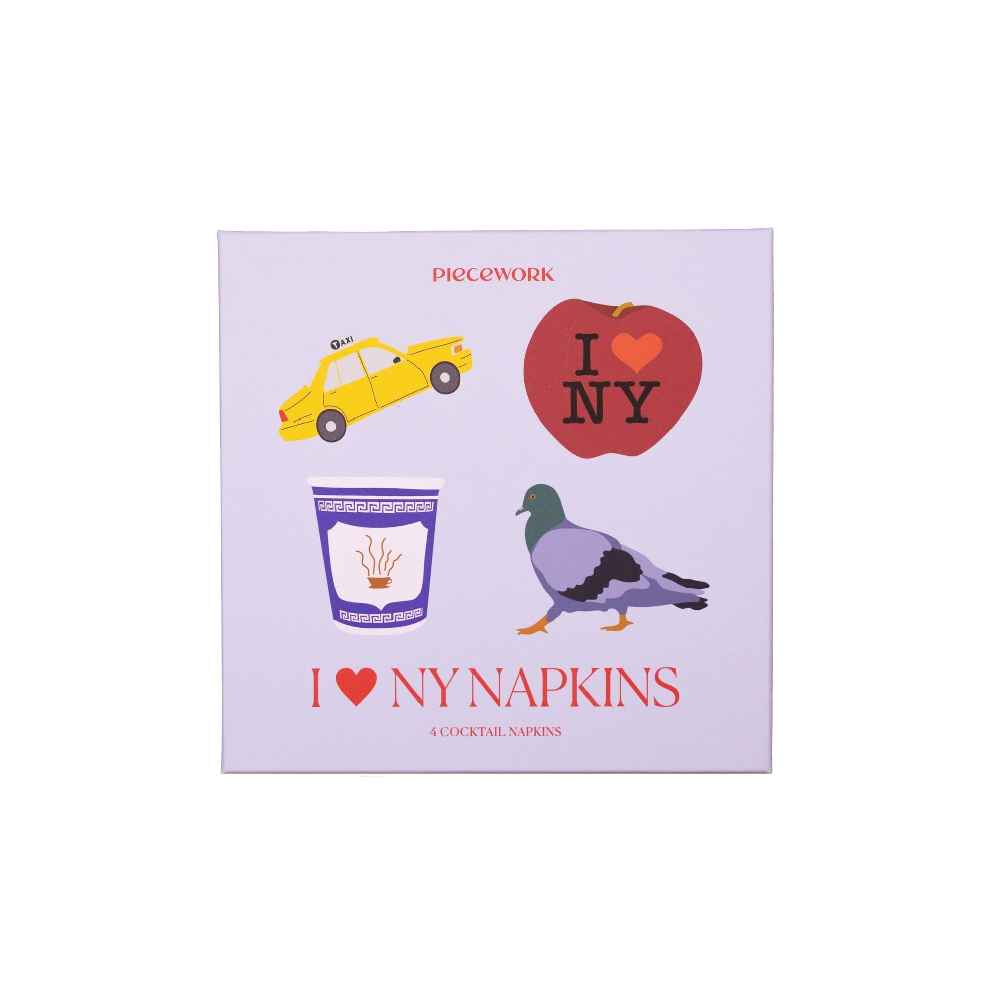 NY Cocktail Napkins - Box Turtle