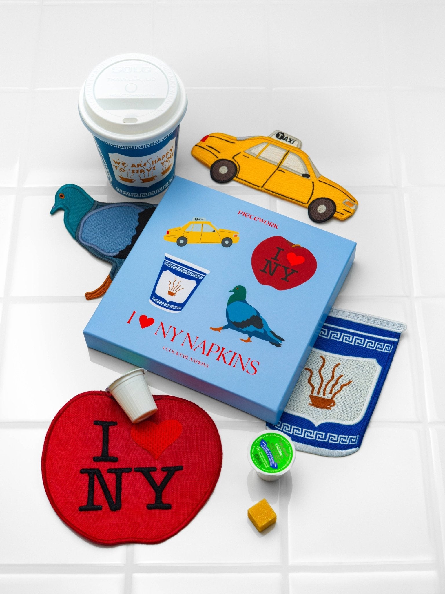 NY Cocktail Napkins - Box Turtle
