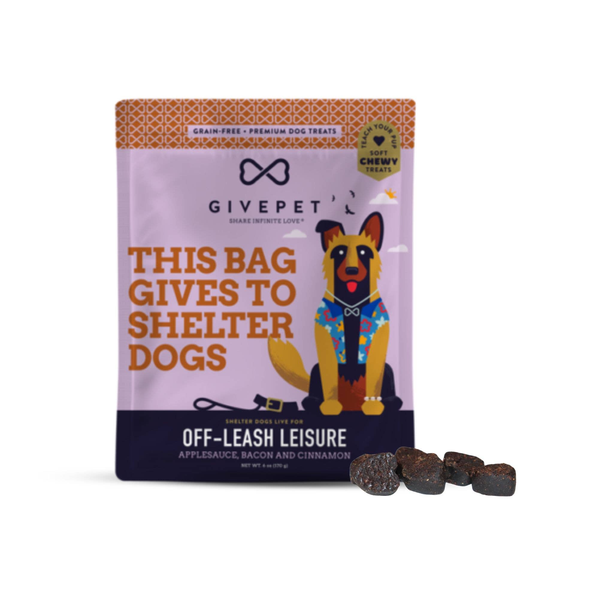 Off - Leash Leisure Soft and Chewy Training Dog Treat - Box Turtle