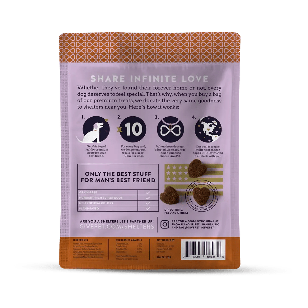 Off - Leash Leisure Soft and Chewy Training Dog Treat - Box Turtle