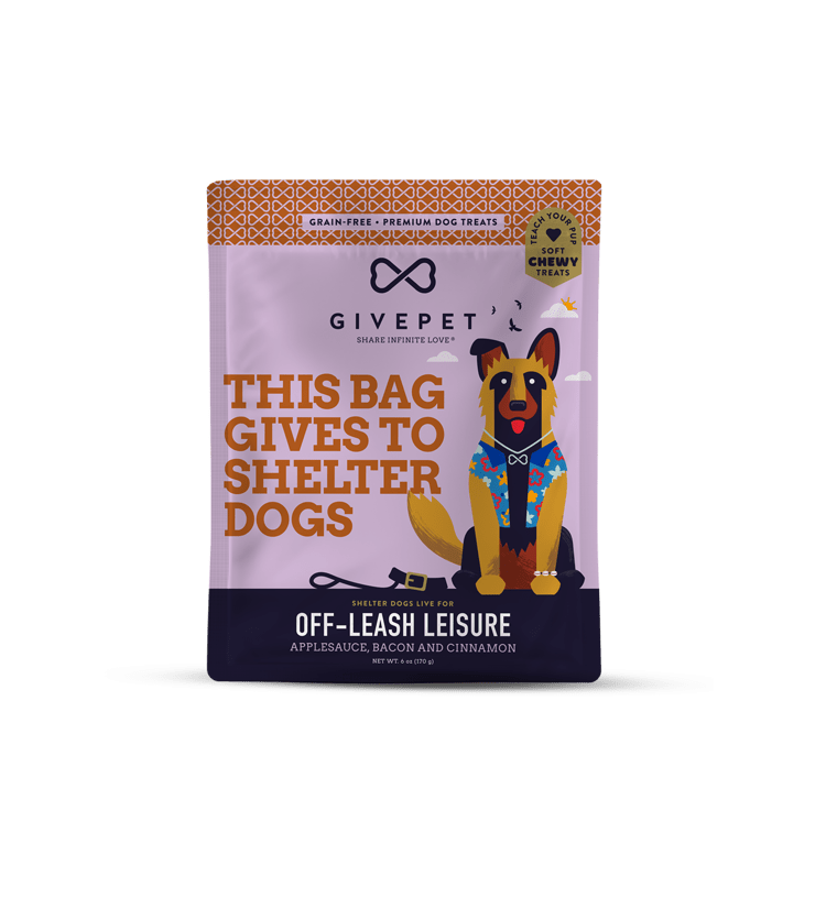 Off - Leash Leisure Soft and Chewy Training Dog Treat - Box Turtle