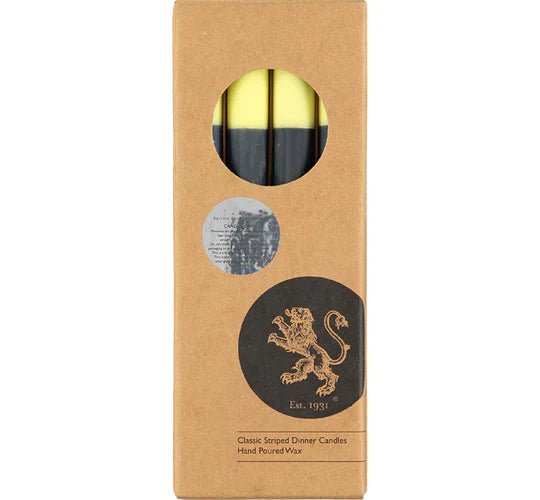 Olive, Indigo, & Jasmine Striped Taper Set - Box Turtle