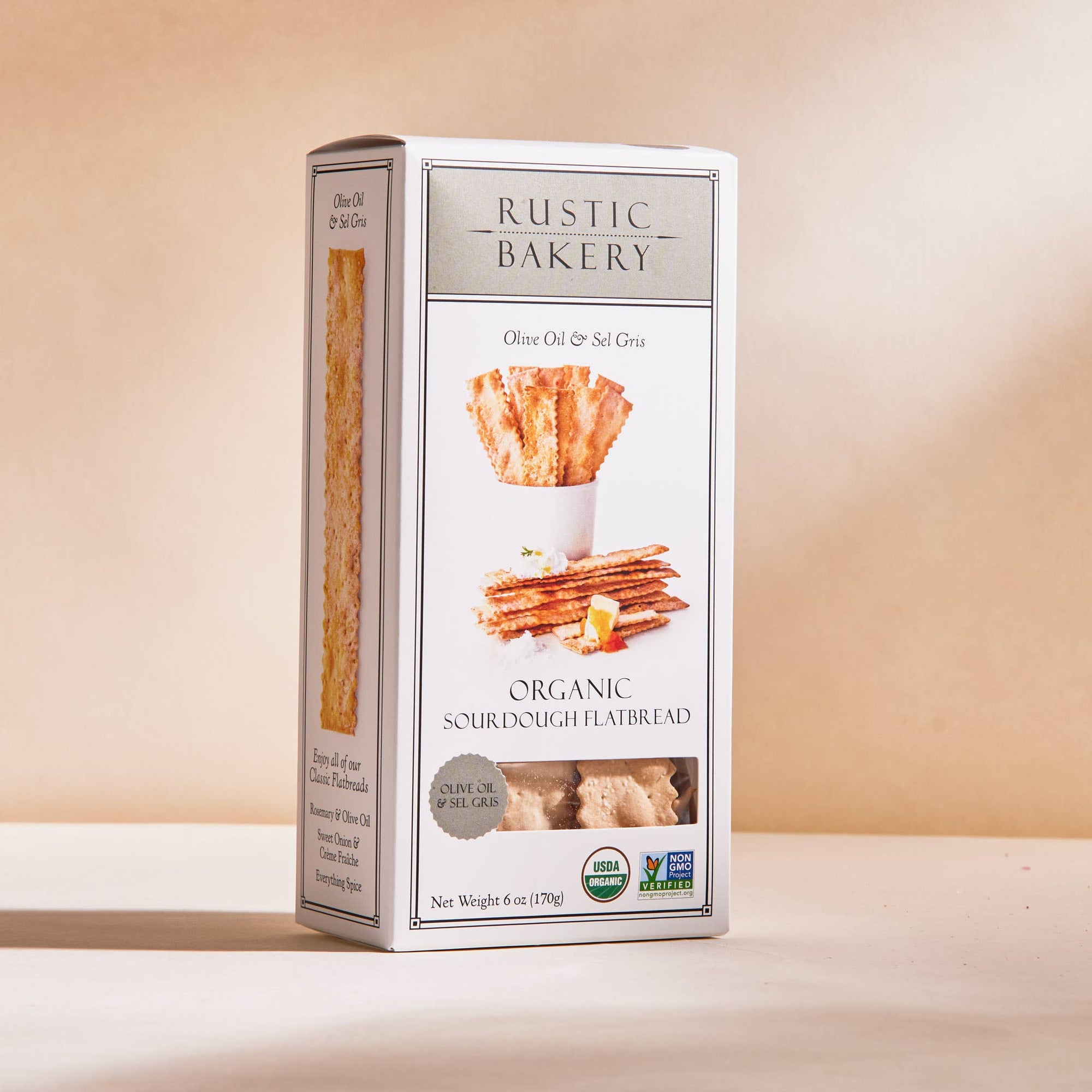 Olive Oil & Sel Gris Flatbreads - Box Turtle