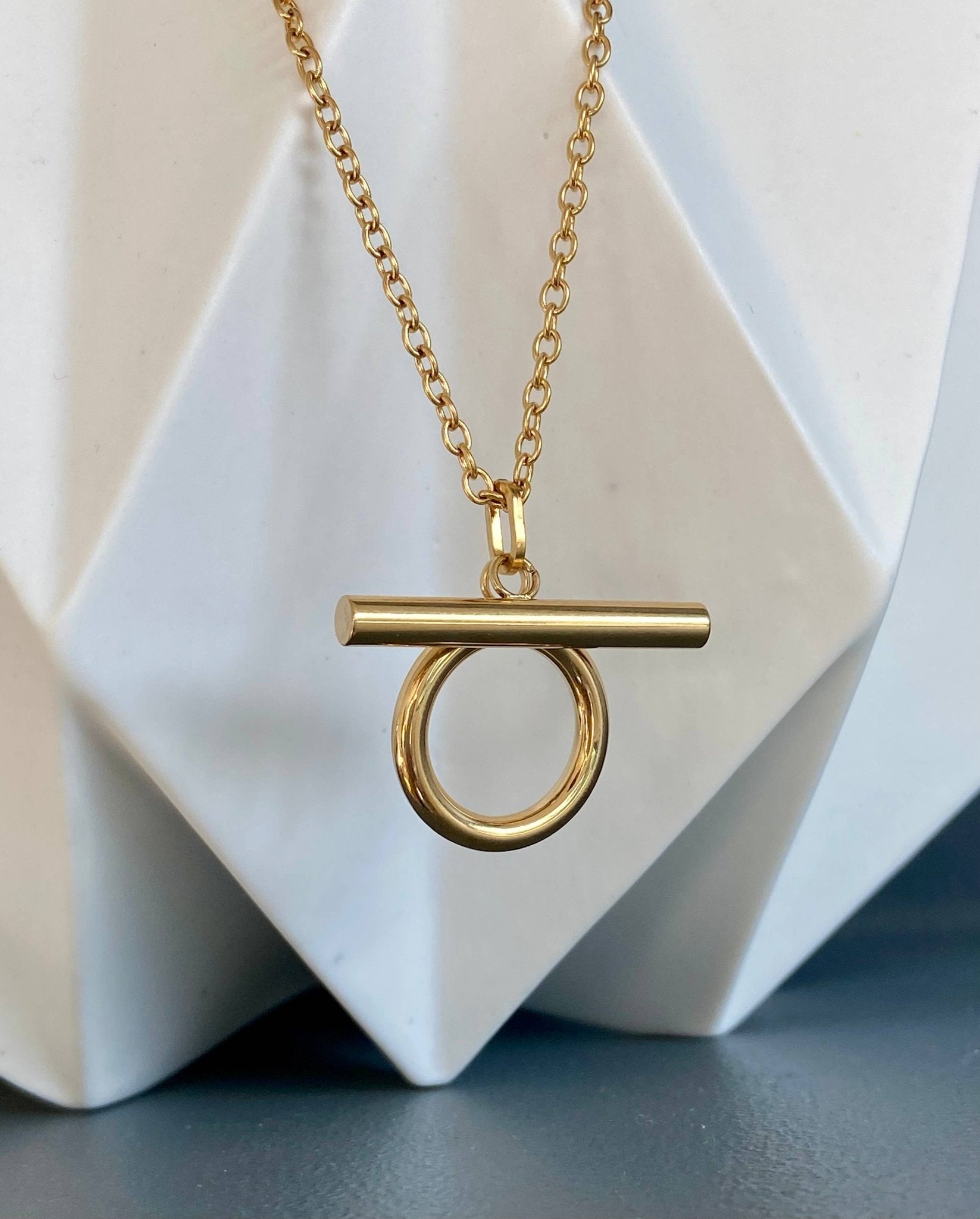 Omega Necklace - Box Turtle
