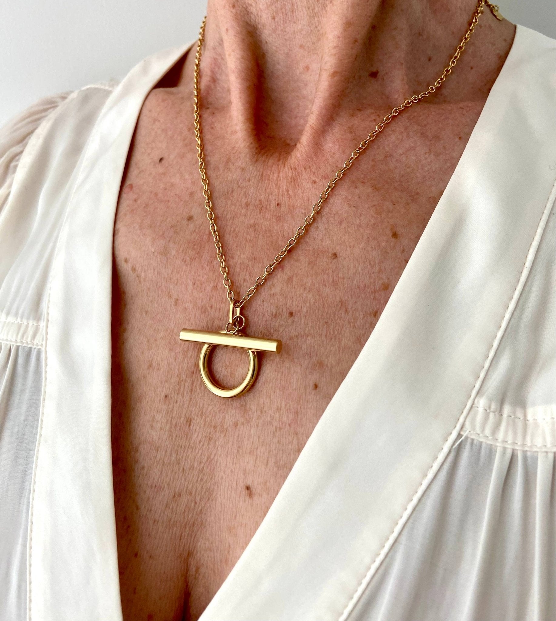 Omega Necklace - Box Turtle