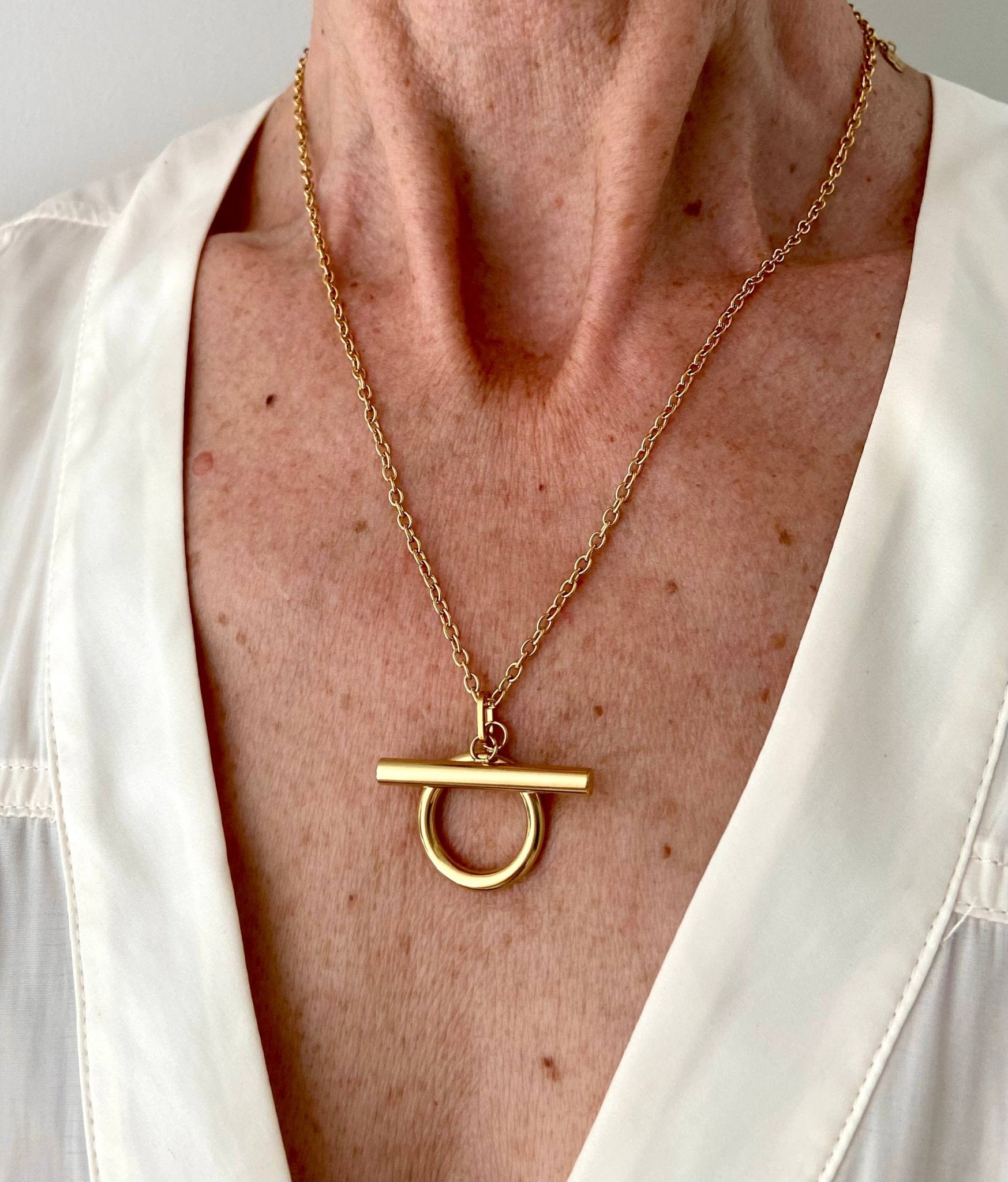 Omega Necklace - Box Turtle