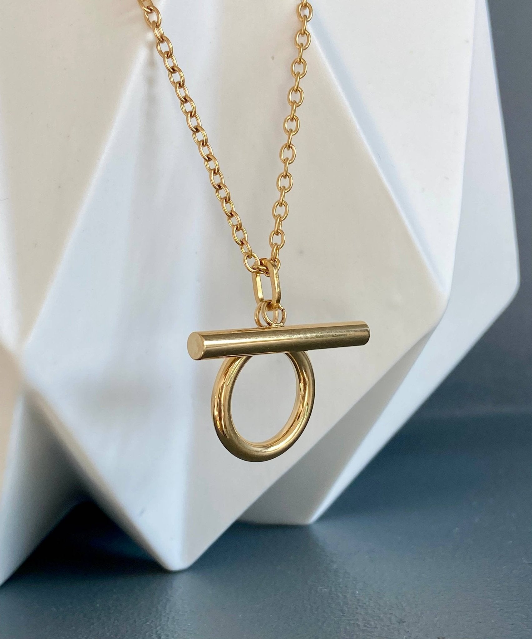 Omega Necklace - Box Turtle