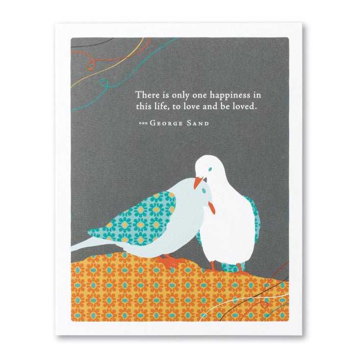 One Happiness Anniversary Card - Box Turtle