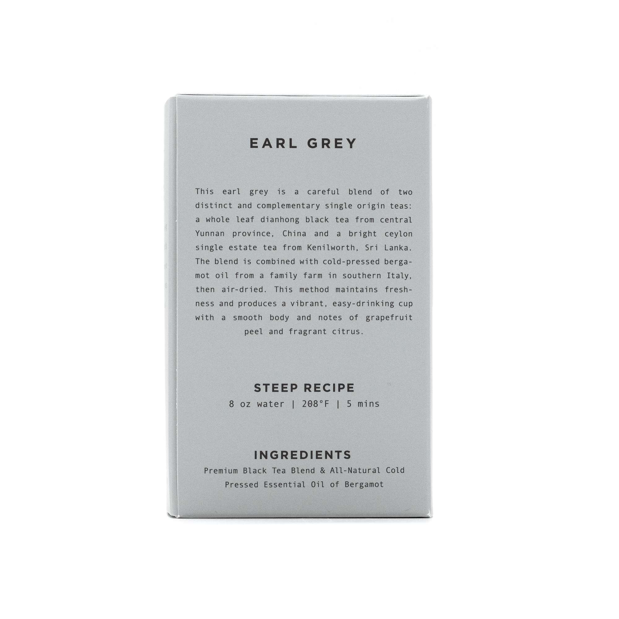 Onyx Coffee - Earl Grey - Box Turtle