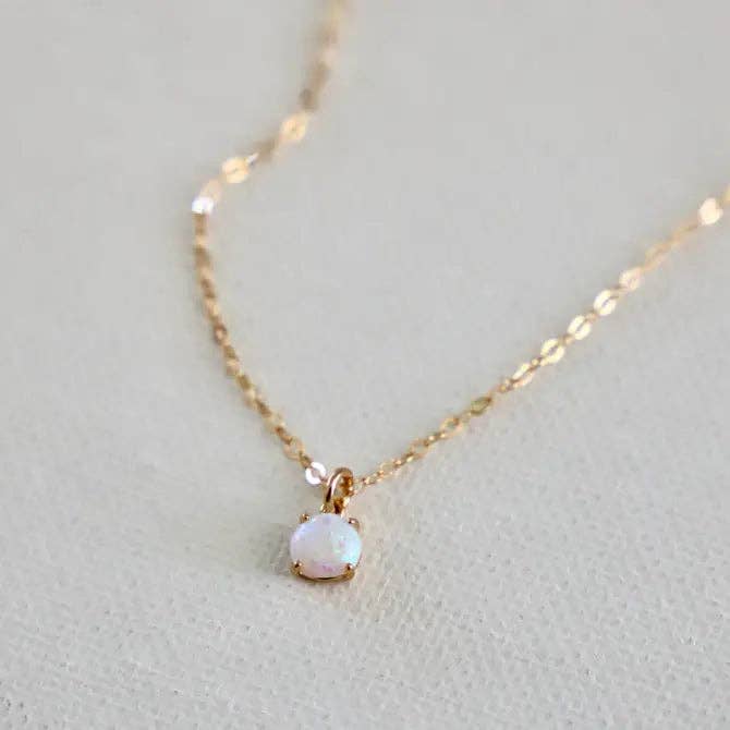 OPAL DROP NECKLACE - Box Turtle