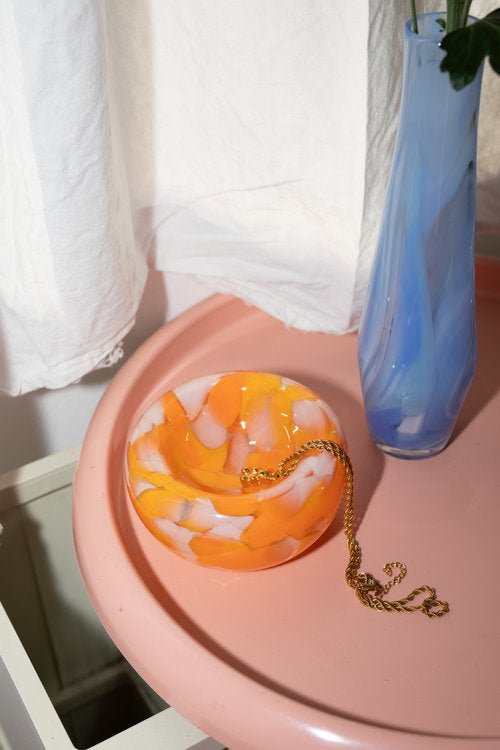 Orange Creamsicle Nest Bowl - Box Turtle