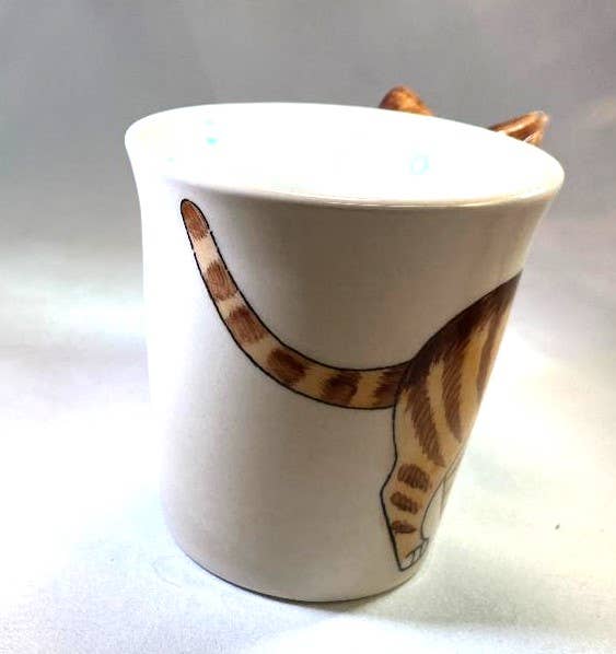 Orange Tabby Cat Mug - Box Turtle