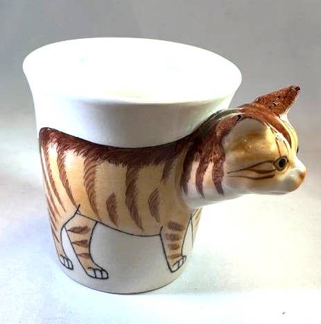 Orange Tabby Cat Mug - Box Turtle