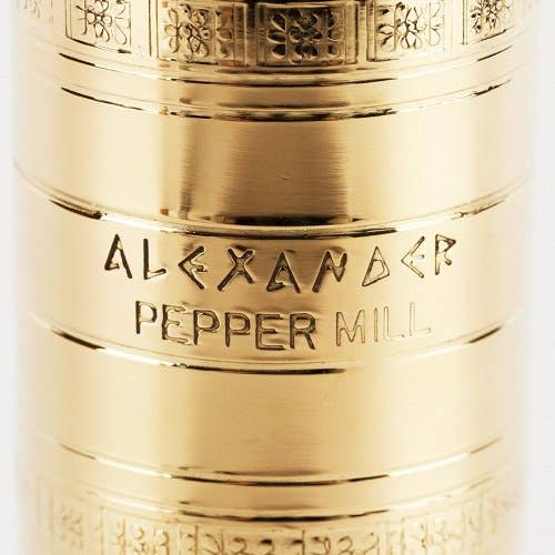 Original 'Large Brass mill' Pepper Grinder - Box Turtle