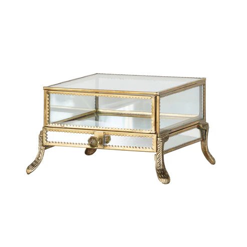 Ormolu Case with Drawer - Box Turtle