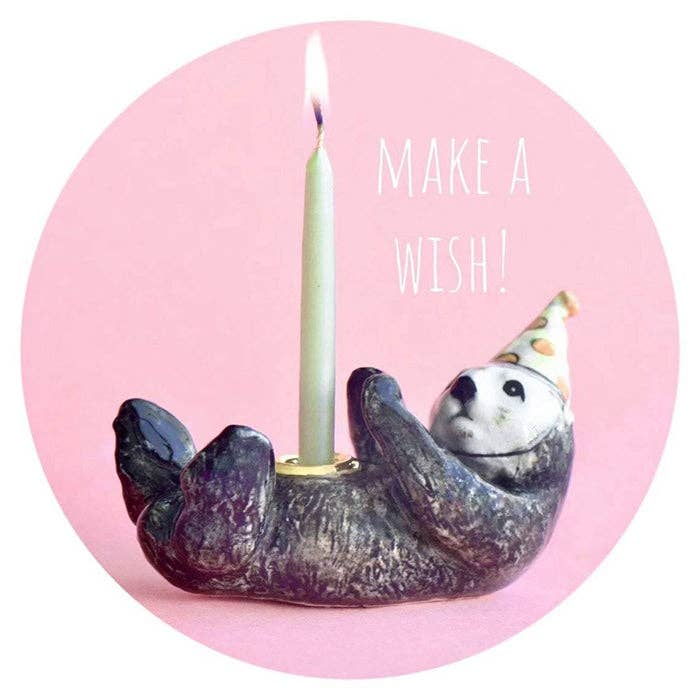 Otter Cake Topper - Box Turtle
