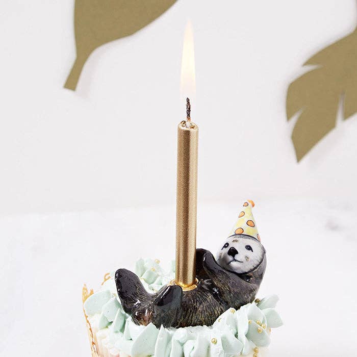 Otter Cake Topper - Box Turtle