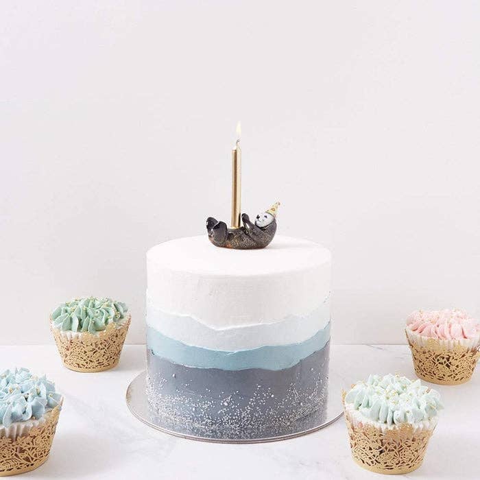 Otter Cake Topper - Box Turtle