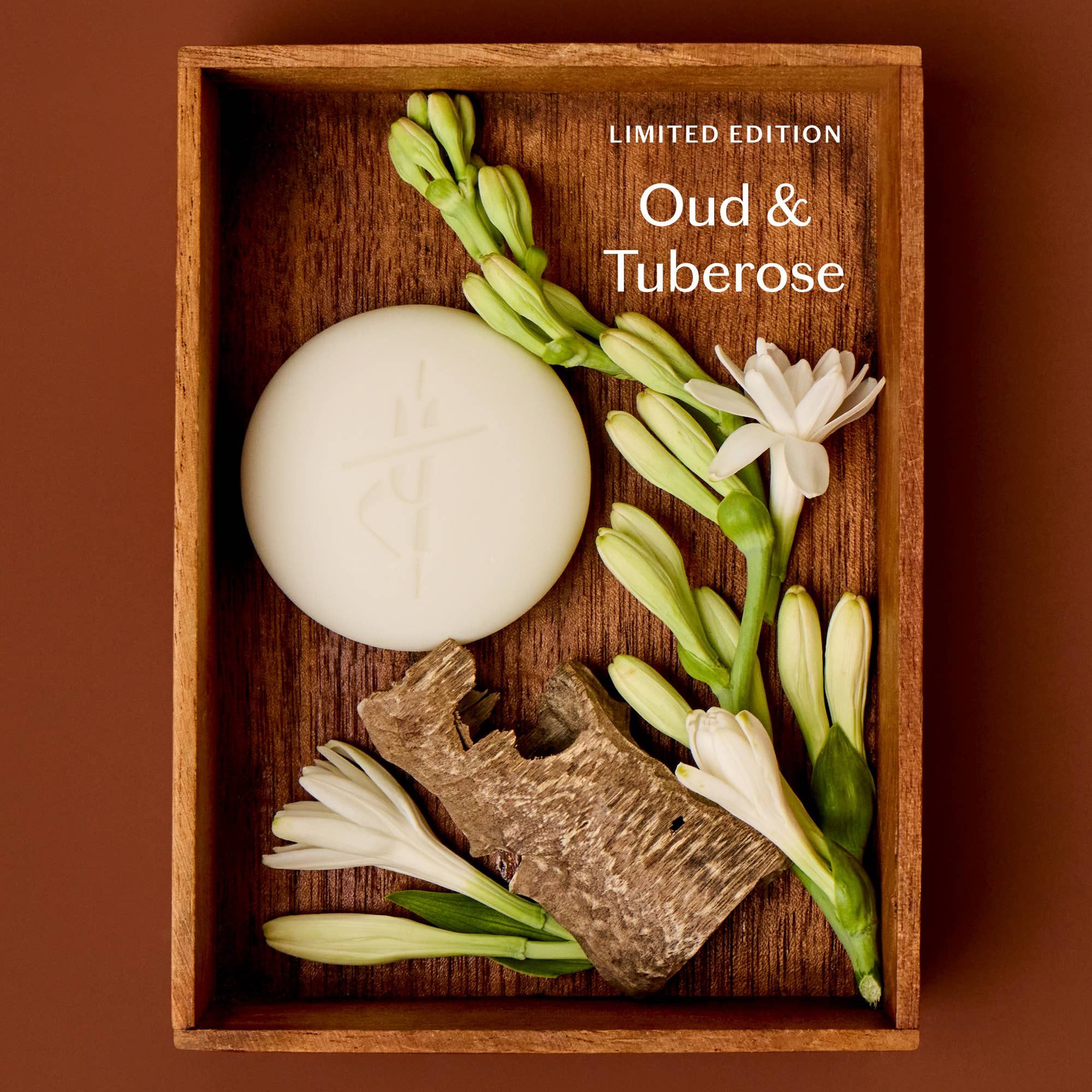 Oud & Tuberose Body Stone Lotion Bar - Box Turtle