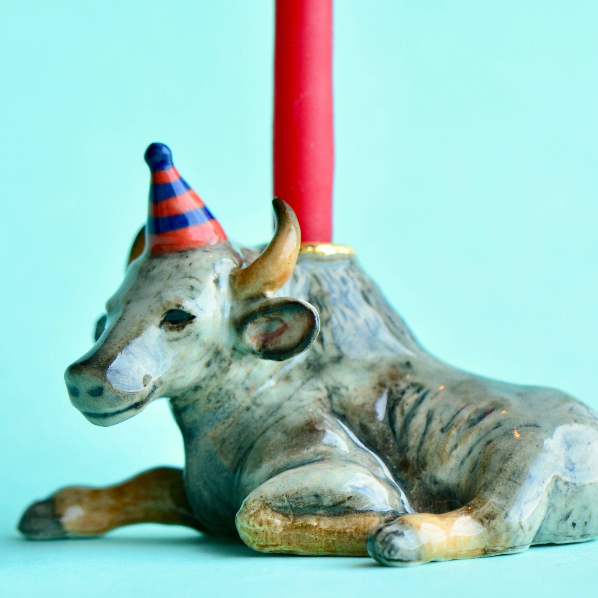 Ox Cake Topper - Box Turtle