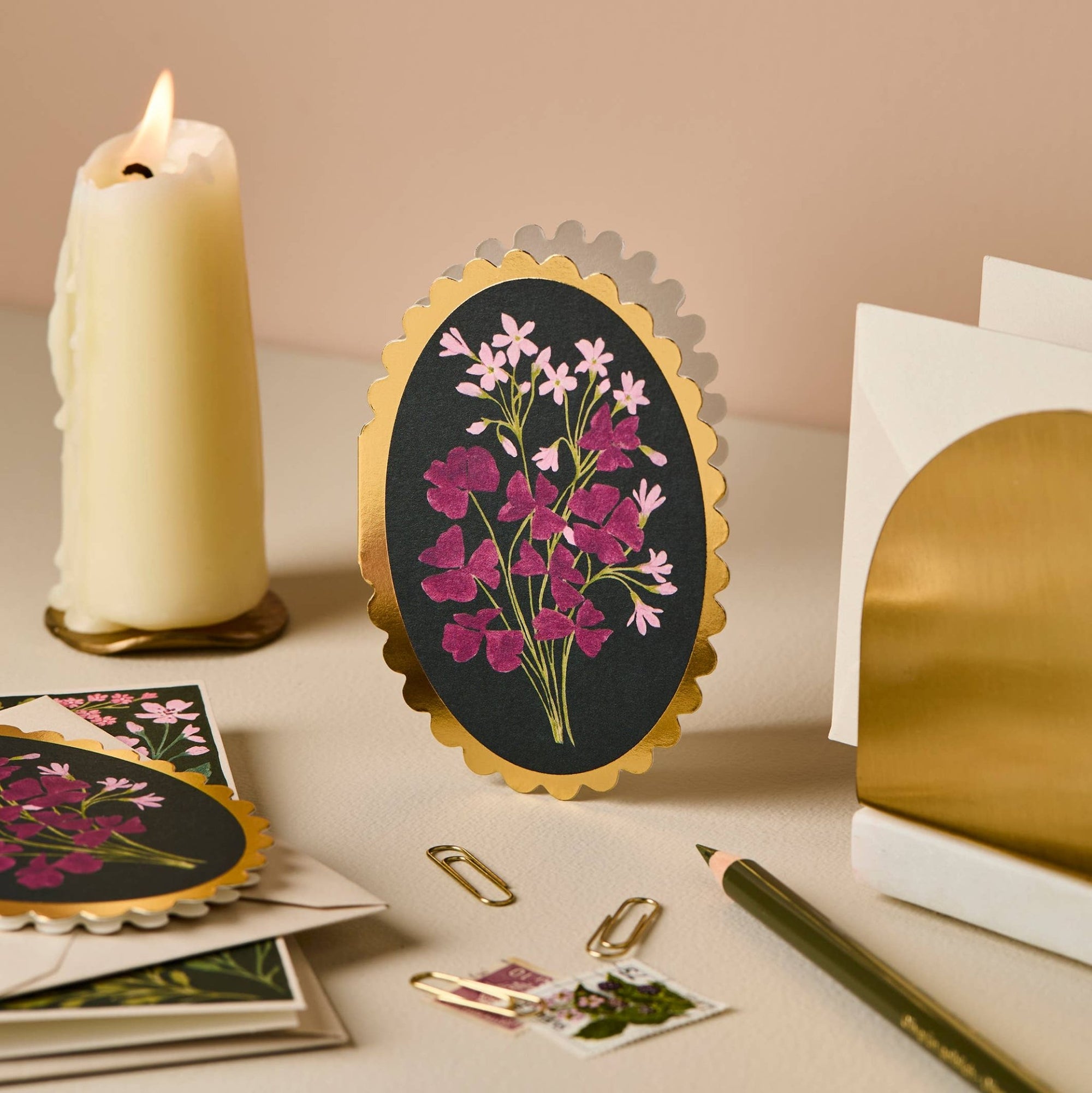 Oxalis Mini Card - Box Turtle