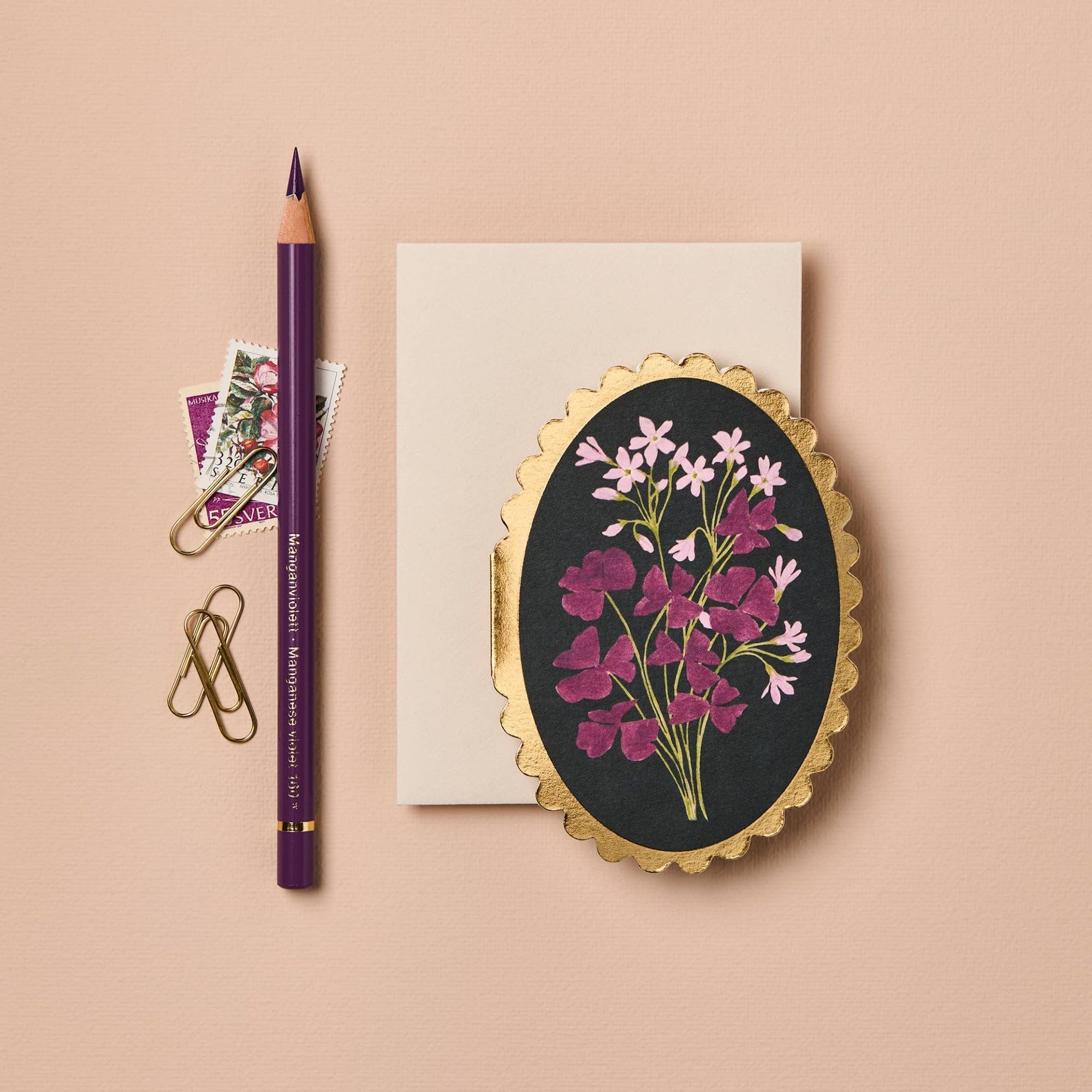 Oxalis Mini Card - Box Turtle
