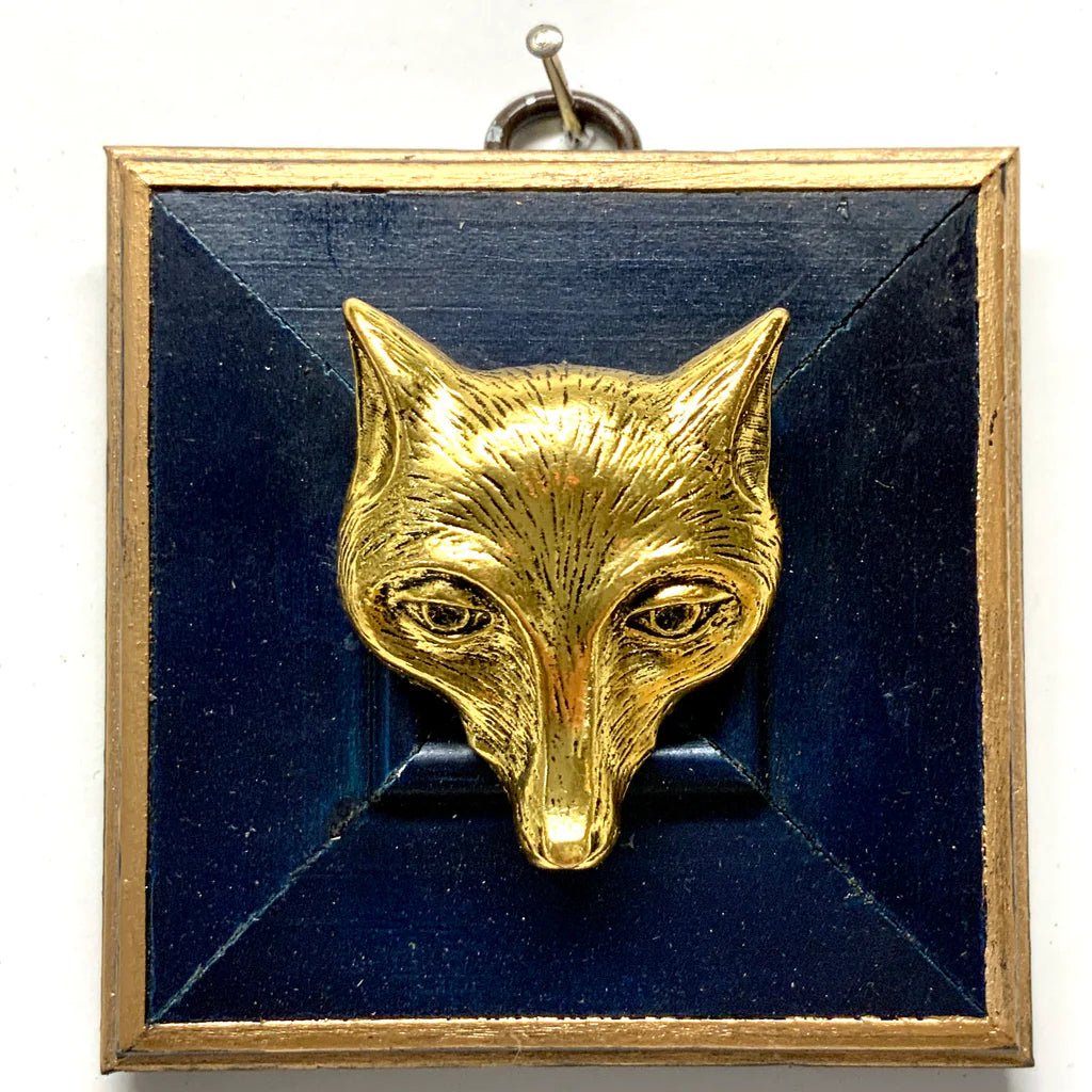 Painted Frame with Fox Museum Bee - Box Turtle