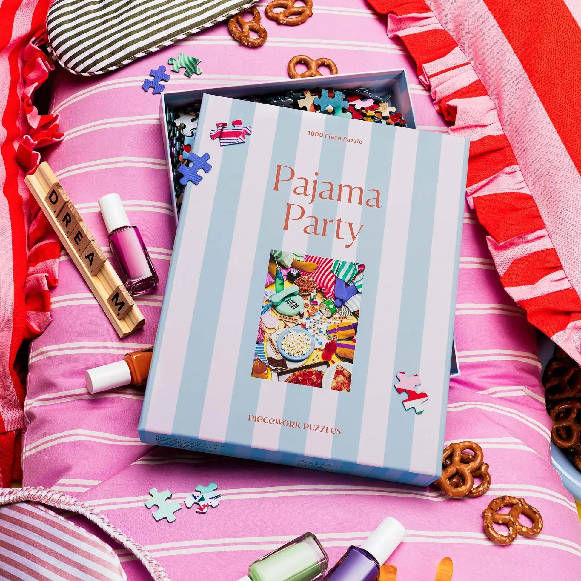 Pajama Party Puzzle - Box Turtle
