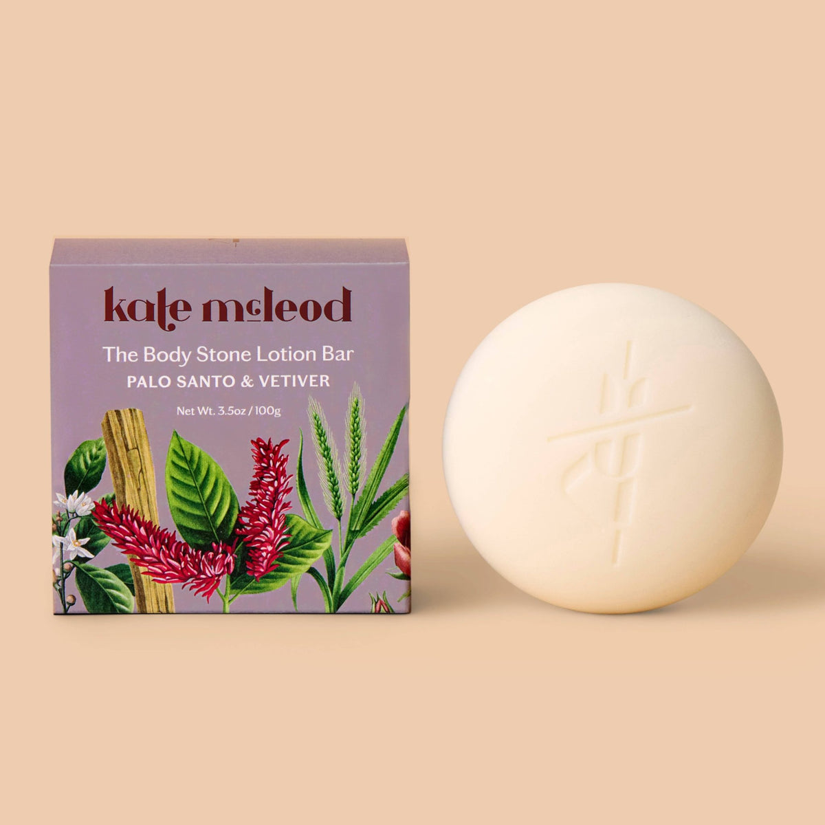 Palo Santo &amp; Vetiver Deep Moisturizing Lotion Bar - Box Turtle