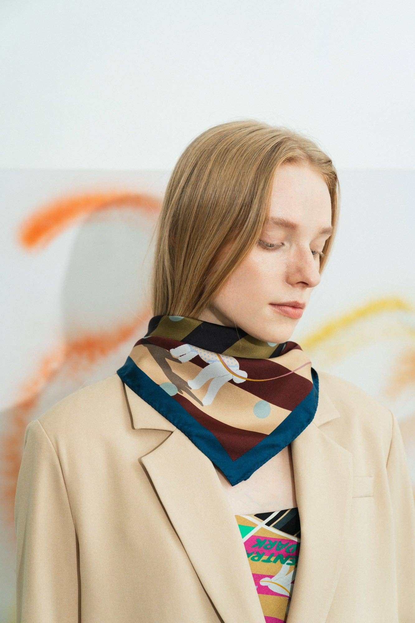 Pandita the Dog Silk Bandana - Box Turtle