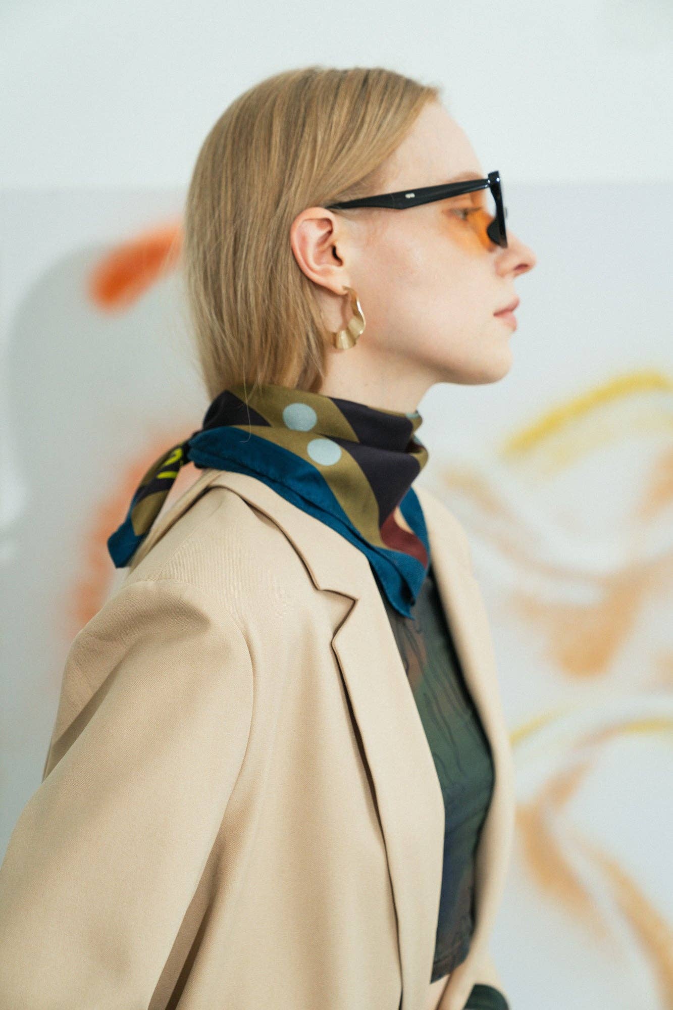 Pandita the Dog Silk Bandana - Box Turtle