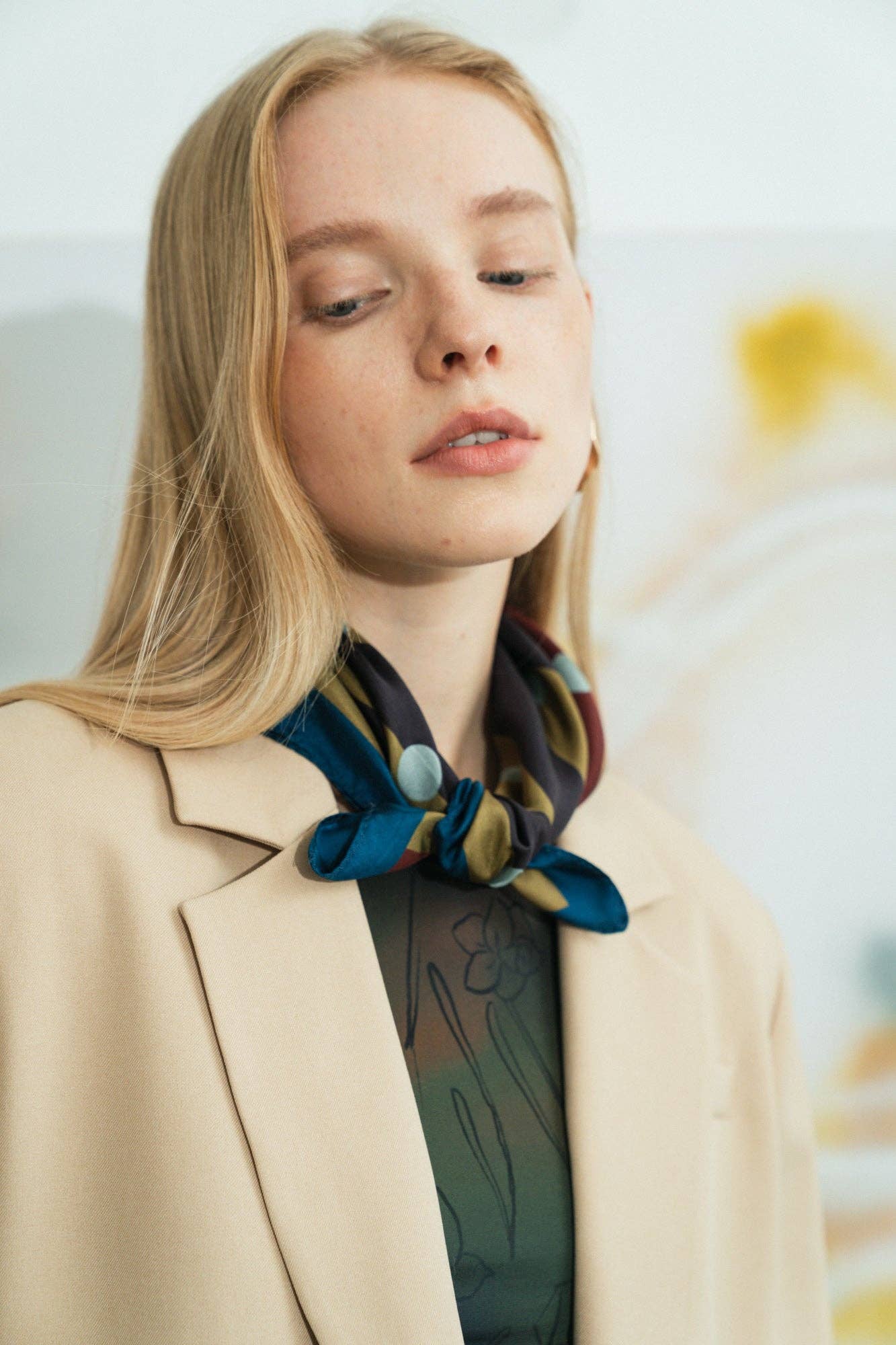 Pandita the Dog Silk Bandana - Box Turtle