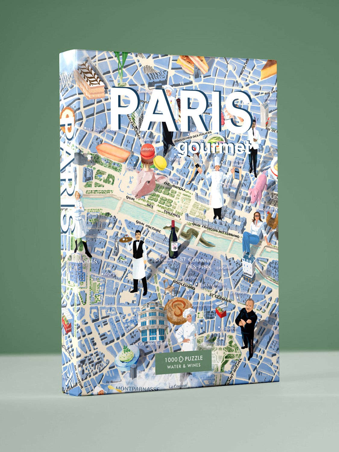 Paris Gourmet Puzzle - Box Turtle