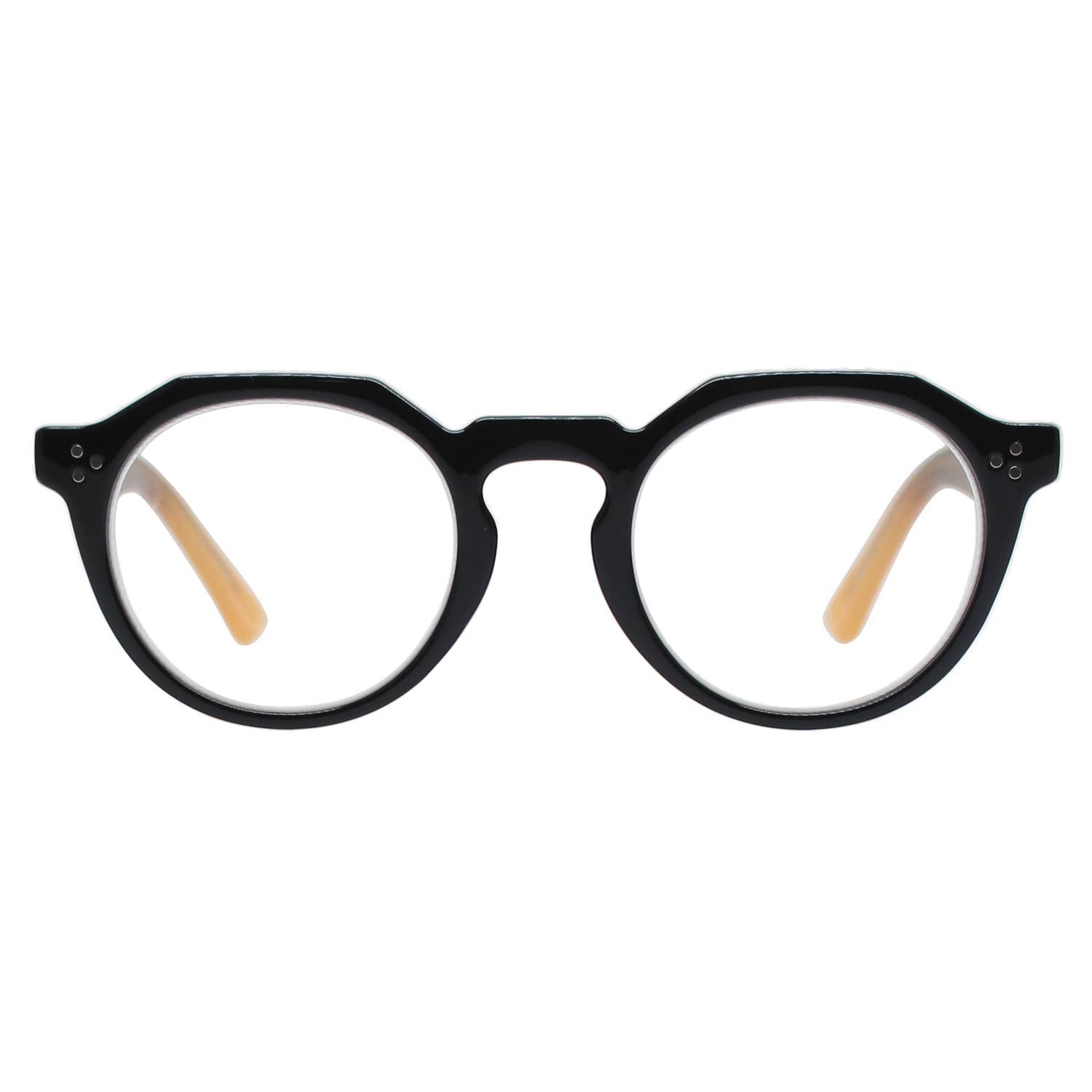 Parker - Black - Cream Temples - Box Turtle
