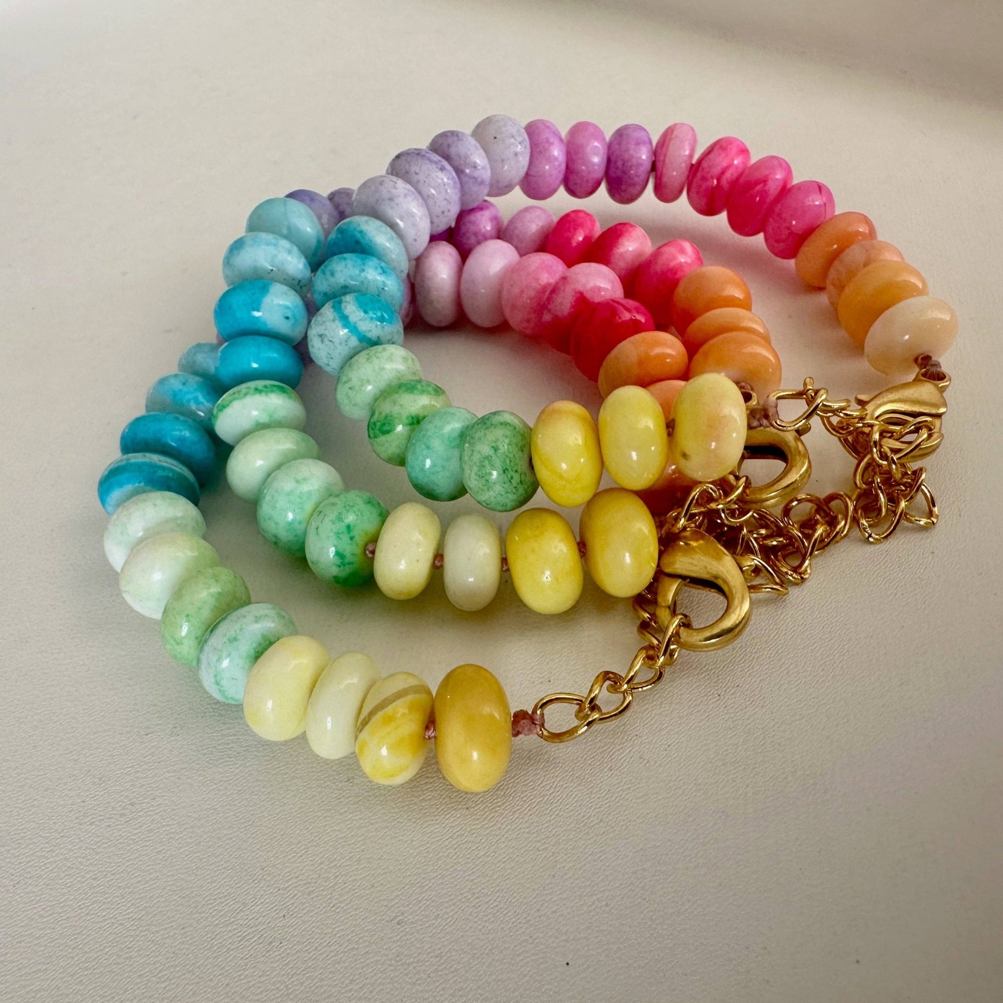 Pastel Rainbow Bracelet - Box Turtle